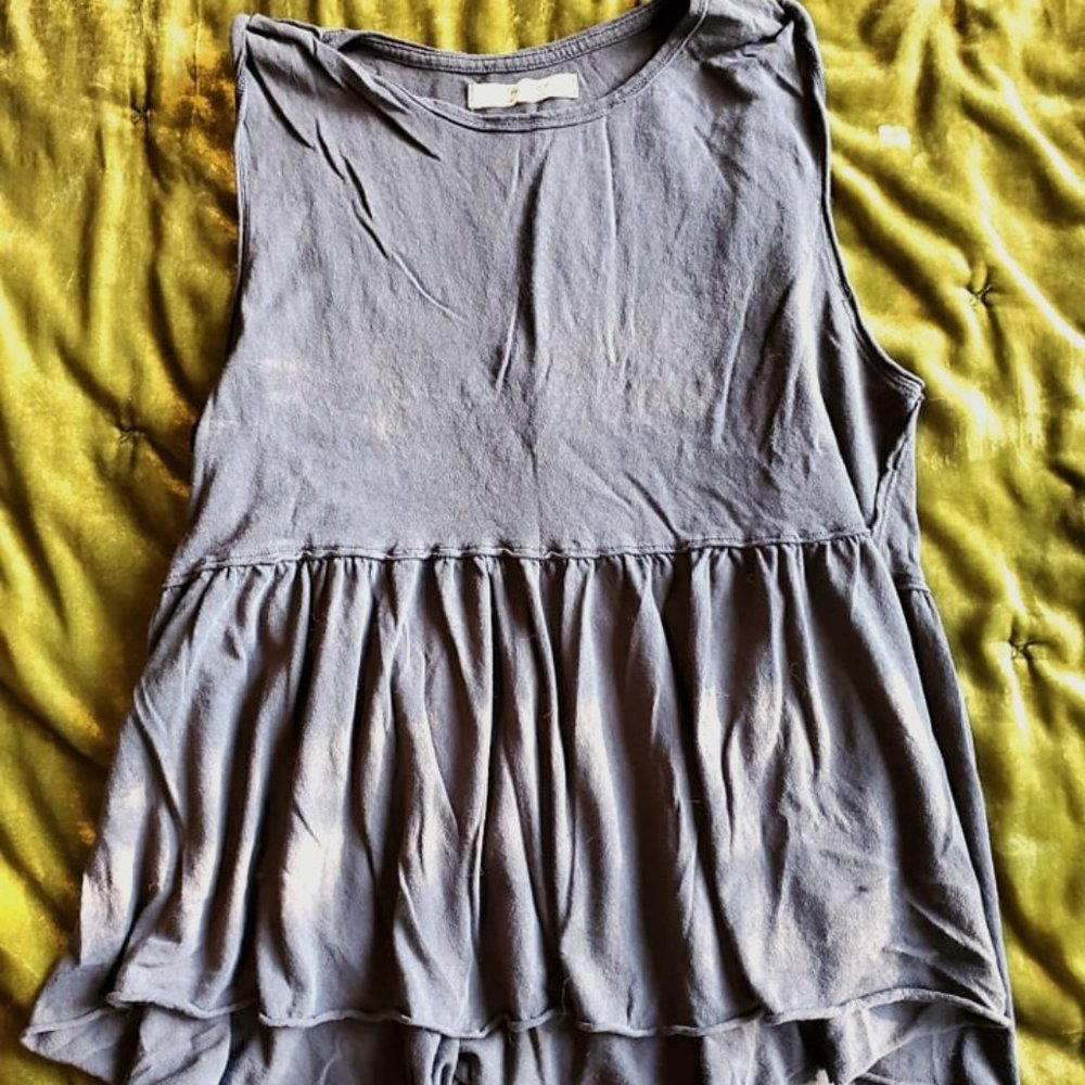 Free People Grey Tank